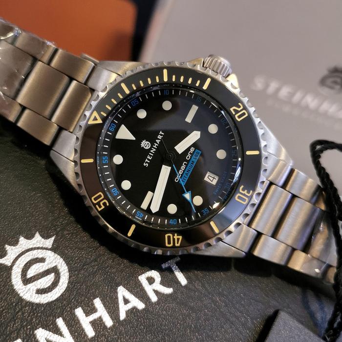 Steinhart Watches Ocean One Titanium 500 Gmt Steinhart Ocean One