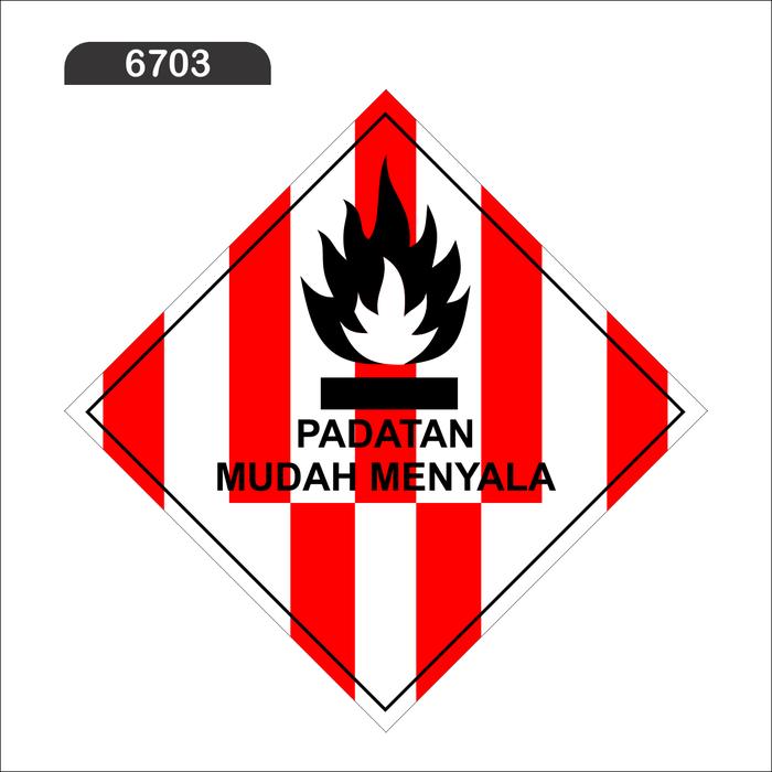 Gambar Stiker Simbol Limbah B3 15x15cm - KODE 6703, 25x25 cm dari SAFETY SIGN INDONESIA undefined Tokopedia