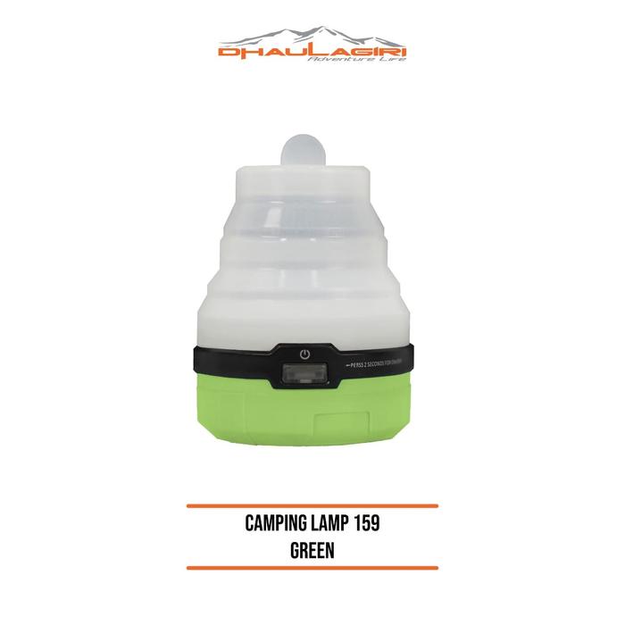 Gambar Lampu Tenda Dhaulagiri Camping Lamp 159 - Hijau dari Kayak Outdoor undefined Tokopedia