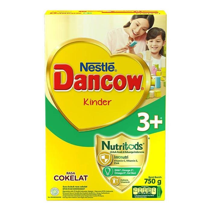 Gambar Dancow 3+ Nutritods Susu Pertumbuhan 3-5 Tahun Cokelat Box 750 g dari Toko Tamansari Jakarta undefined Tokopedia