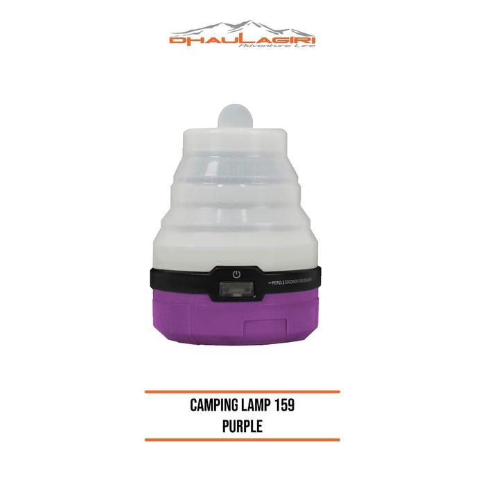 Gambar Lampu Tenda Dhaulagiri Camping Lamp 159 - Ungu dari Kayak Outdoor undefined Tokopedia