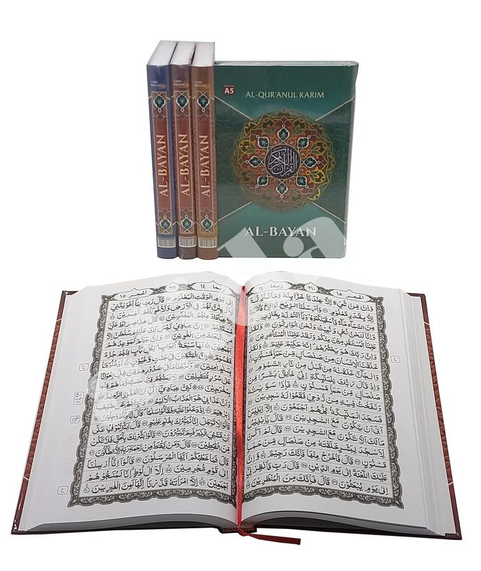 Gambar Al-Quran Kertas HVS Putih Al-Bayan Uk A5 Huruf Jelas Alquran Albayan Wakaf Quran - Hijau, Ukuran A5 dari Toko Alida Jakarta undefined Tokopedia