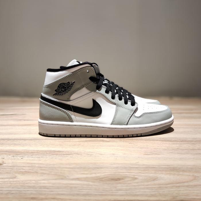 Sepatu Jordan Air Mid Size Nike Air Jordan Mid Light Smoke Grey - Main Image