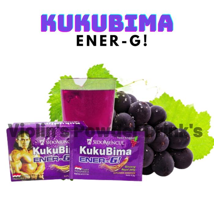 Gambar Kuku Bima Ener-G Vit C1000 Anggur 3x6's - Minuman Berenergi Vitamin dari Violin'sboba undefined Tokopedia
