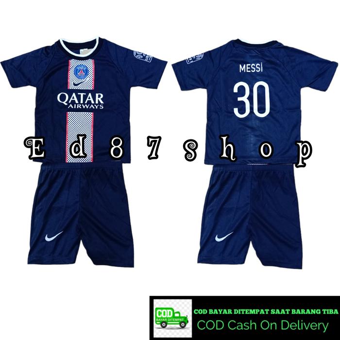 Gambar Jersey bola anak termurah bisa cod - PSG navy, 12 dari ed87shop undefined Tokopedia