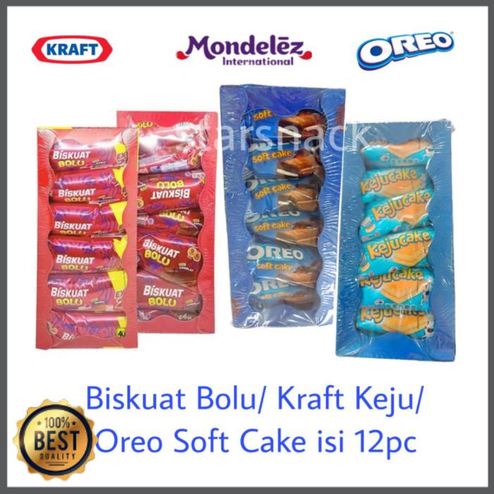 Gambar Dijual Biskuat boluOreo Soft CakeKraft Keju isi 12pc kotak Diskon - Oreo soft cake dari bastian shop2 undefined Tokopedia