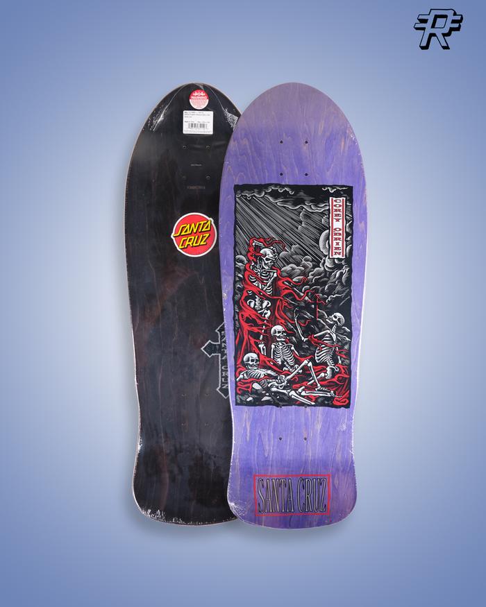 SANTA CRUZ Corey O'Brien スケートボードデッキ Santa Cruz COREY O'Brien Reissue Shaped Deck 9.85