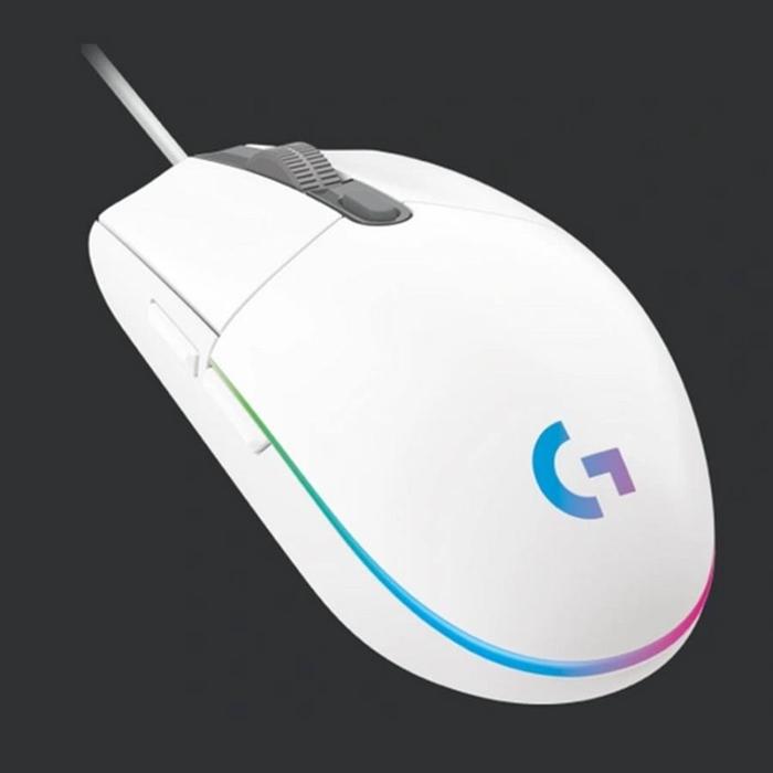 Gambar LOGITECH G102 V2 Lightsync Gaming Mouse RGB - Putih dari Slash Gaming undefined Tokopedia
