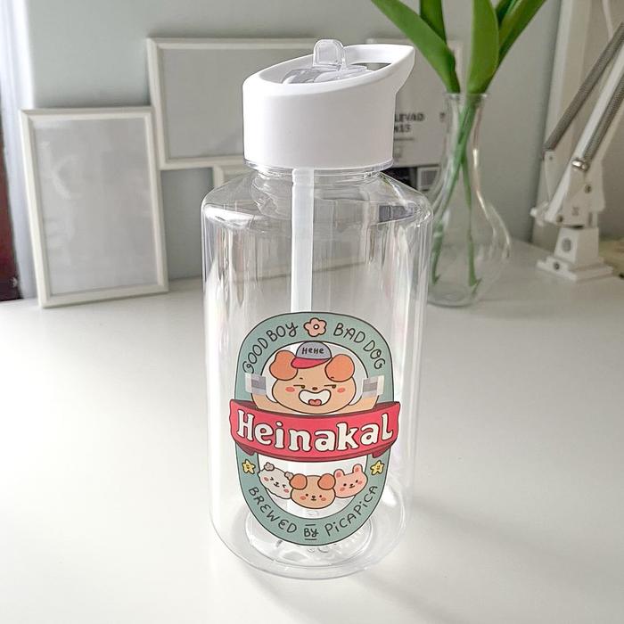 Gambar Tumbler / Botol Air / Botol Minum PicaPica - (T) Heinakal dari PicaPica undefined Tokopedia