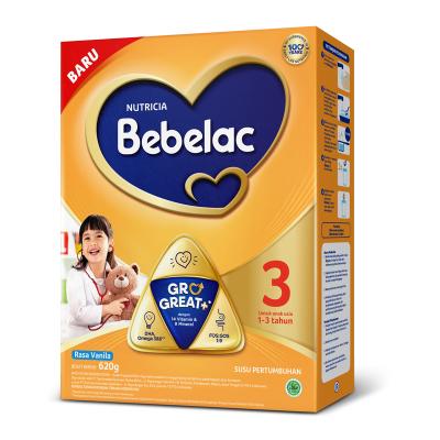 Gambar Bebelac 3 Susu Anak 1-3 Tahun Vanilla 620 gram dari MOM KIDS STORE INDONESIA undefined Tokopedia
