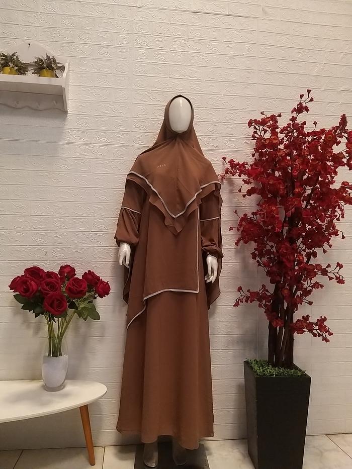 Gambar Drees Syar'I ARNIZ Muslimah Milo Size L dari sundaboutique undefined Tokopedia