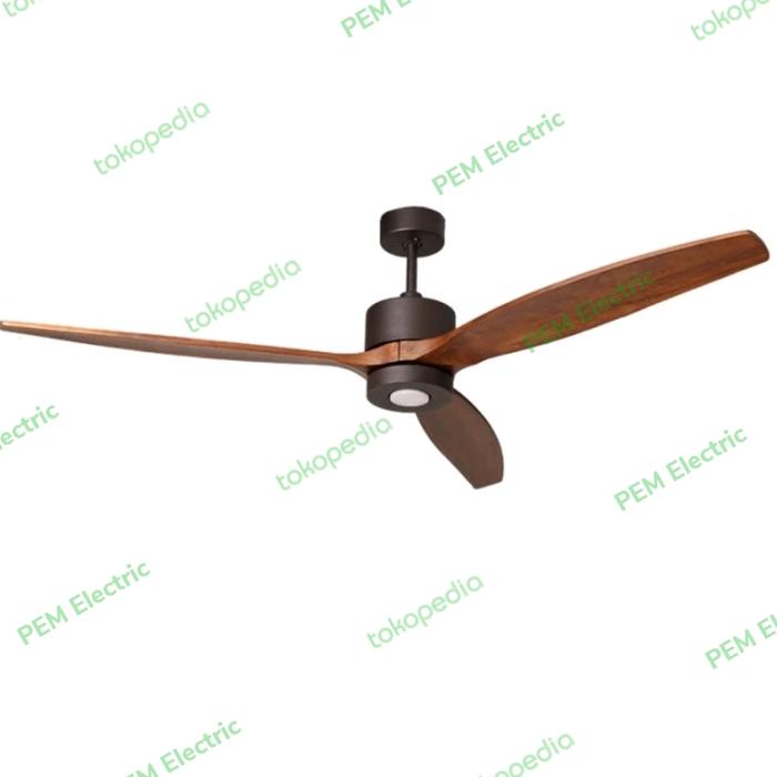 Gambar MT. EDMA Preston Kipas Angin 60'' Dekorasi Baling ORB - Walnut dari PEM Electric undefined Tokopedia