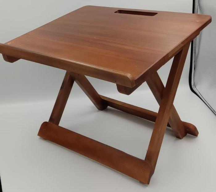 Gambar Meja Lipat Miring Meja Ngaji Rehal Al Qur'an Miring plitur - miring plitur dari WAKANDASTORE undefined Tokopedia