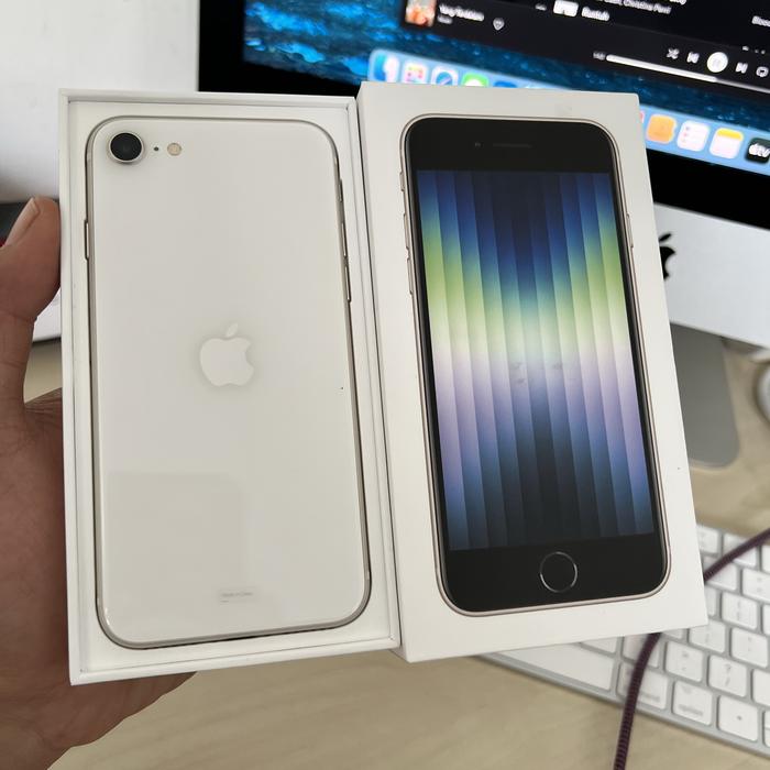 Gambar iphone se 3 2022 64gb ibox dari apelijo_smartphone.id undefined Tokopedia