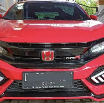 Gambar Emblem red Honda Civic turbo FC - FK sedan - hatchback HB - Depan dari Fabulous-74 undefined 5 Tokopedia