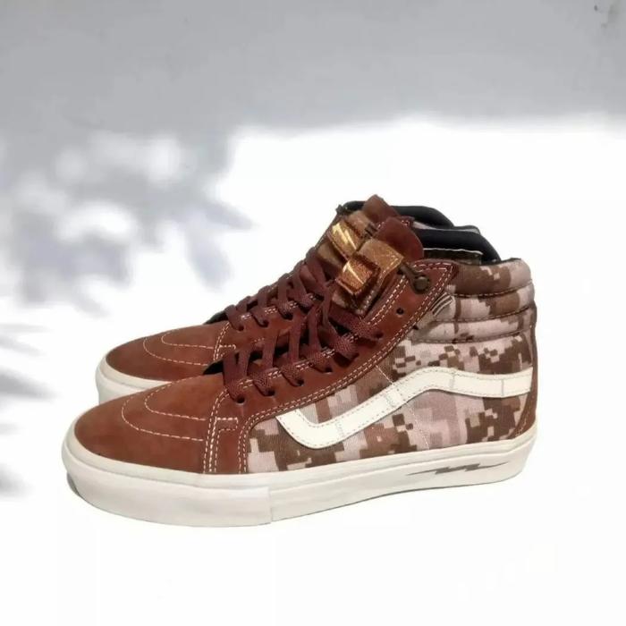 Jual Vans Syndicate SK8-HI Defcon Digi Camo Size Kota Surabaya