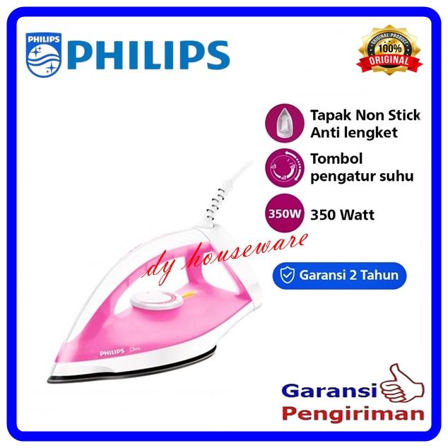 Gambar Setrika Philips Diva GC-122 ( GC122) - Merah Muda dari DY Houseware undefined Tokopedia