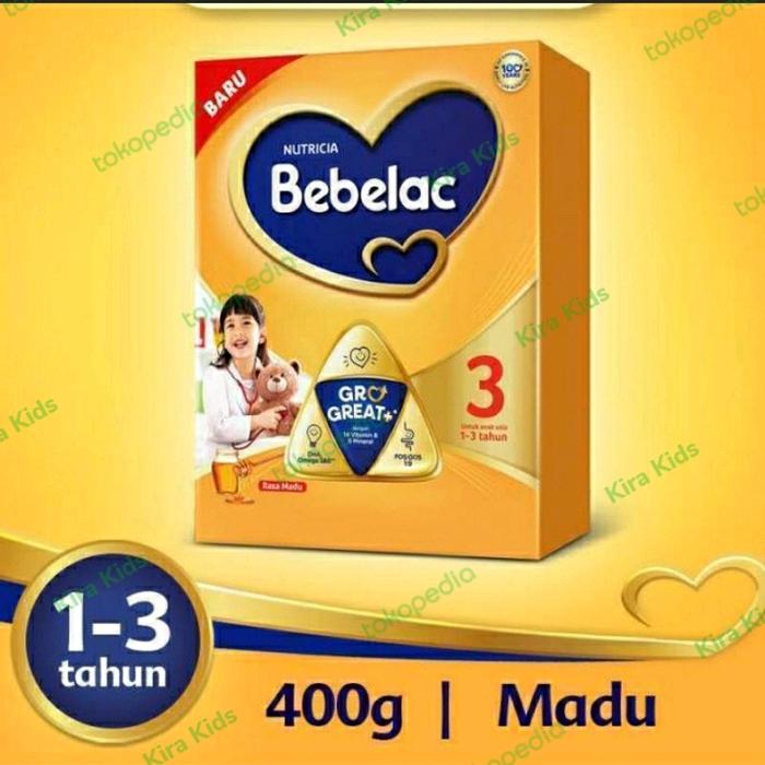 Gambar Bebelac 3 400gr dari Kira Kids undefined Tokopedia