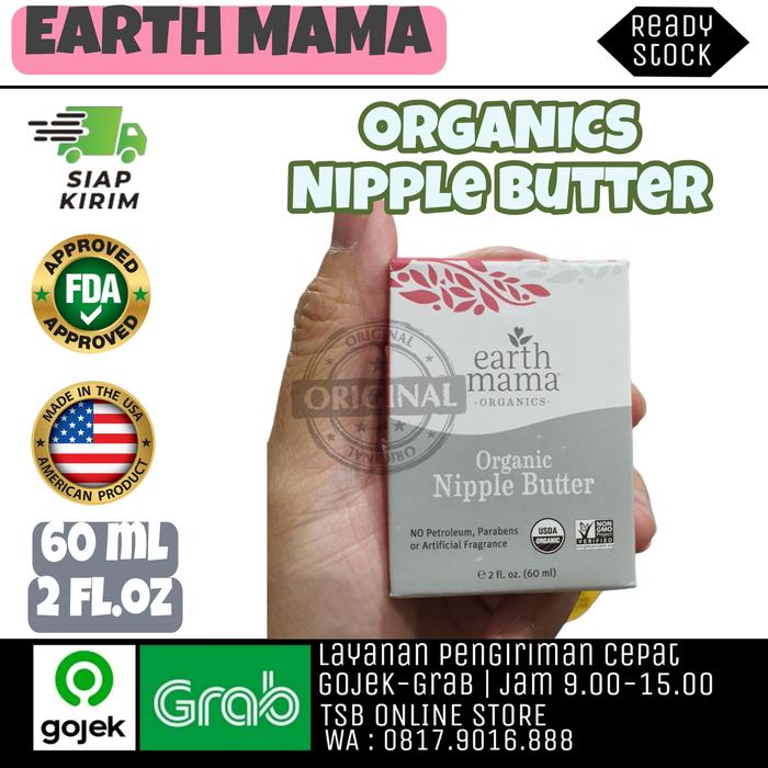 Gambar EARTH MAMA ORGANIC DIAPER BALM & NIPPLE BUTTER - NIPPLE BUTTER dari TSB Online Store Tokopedia undefined Tokopedia