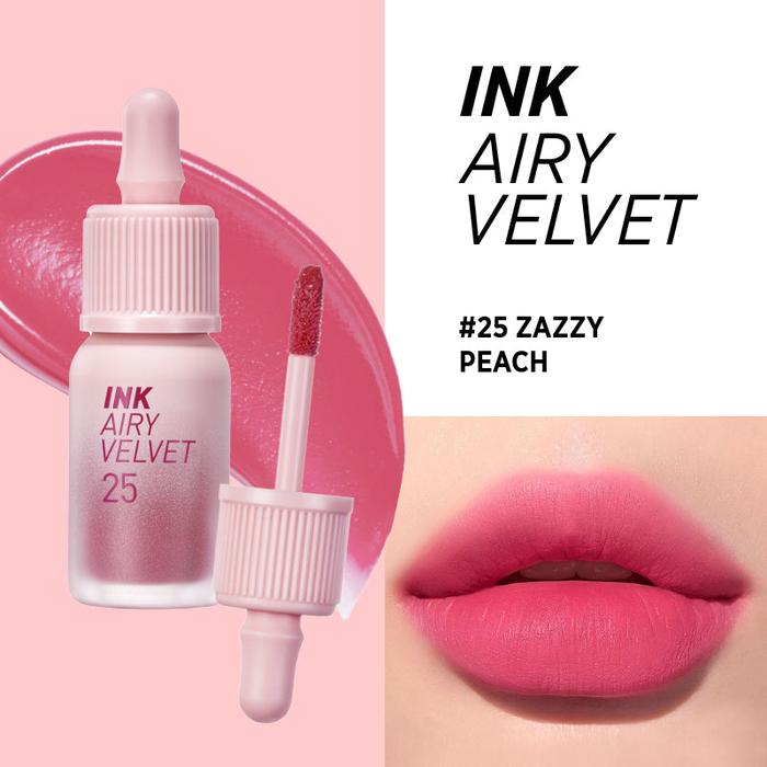 Gambar PERIPERA INK AIRY VELVET PEACHES EDITION - 25 ZAZZY PEACH dari PERIPERA OFFICIAL undefined Tokopedia