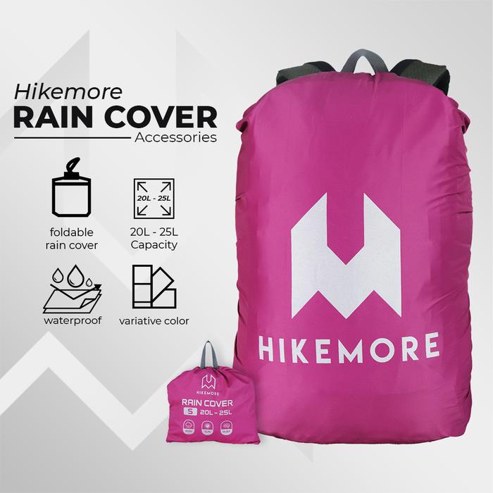 Gambar Hikemore Rain Cover Small 20-25 Liter Pelindung Tas Backpack - Purple, S dari Hikemore Kab. Tangerang Tokopedia
