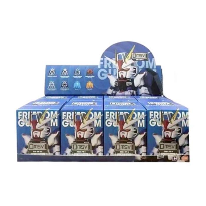 Gambar BANDAI NAMCO QMSV Mini Freedom Gundam Blind Box Figure - 1set(8pcs) dari Doggy Paw undefined Tokopedia