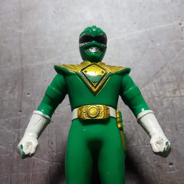 Jual Figure Vinyl Mighty Morphin Power Rangers Green Dragon Ranger ...