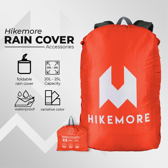 Gambar Hikemore Rain Cover Small 20-25 Liter Pelindung Tas Backpack - Orange, S dari Hikemore Kab. Tangerang Tokopedia