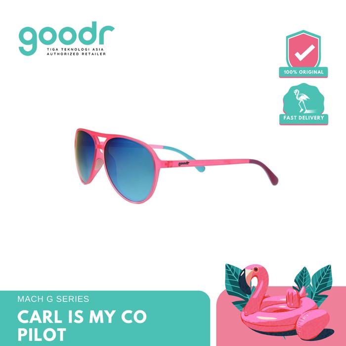 Gambar GOODR KACAMATA SERIES MACH G - CARL IS MY CO PILOT dari Goodr by TTA undefined Tokopedia