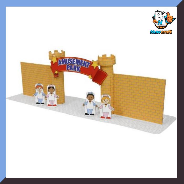 Jual Nuwcraft Amusement Park Gate Papercraft - Kota Surabaya - nuwcraft ...