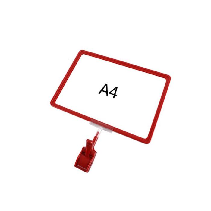 Gambar Display Harga Frame A4 Label Promo Plat Standing Frame Display Promo - A4 dari Sincere-Mall undefined Tokopedia