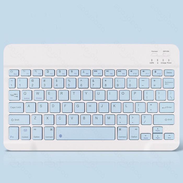 Gambar YOGO Original Keyboard Wireless Bluetooth Keyboard Touch keyboard - Blue dari ULOOK PROJECT undefined Tokopedia