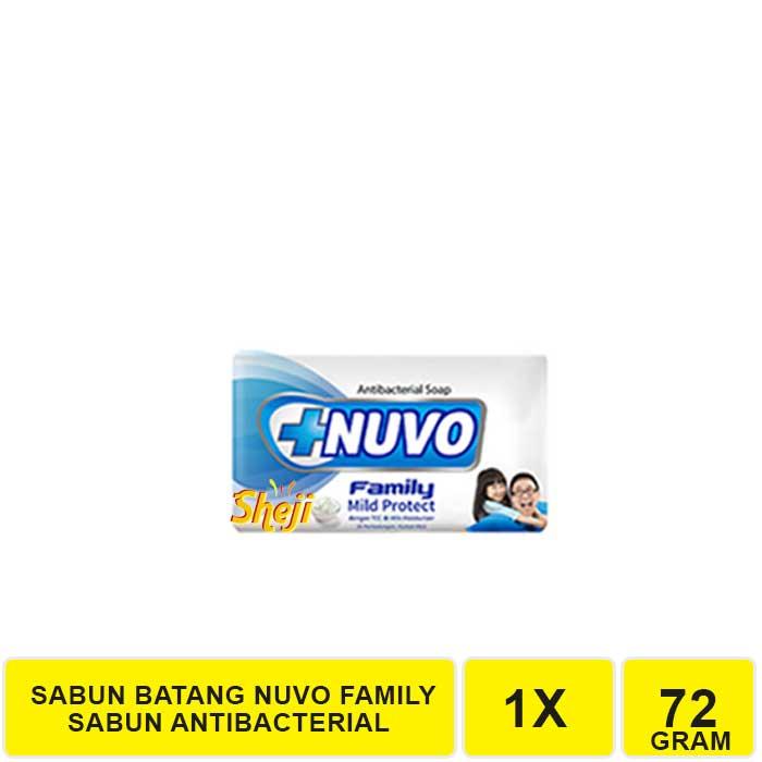 Gambar SABUN BATANG NUVO 76 GRAM / NUVO SABUN BATANG ANTIBACTERIAL 76 GRAM - Biru dari Sheji undefined Tokopedia