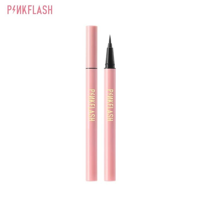 Gambar PINKFLASH PF-E01 Waterproof Easy Eyeliner | Pink Flash - E01 EYLNR BLACK dari Debelleza Shop undefined Tokopedia