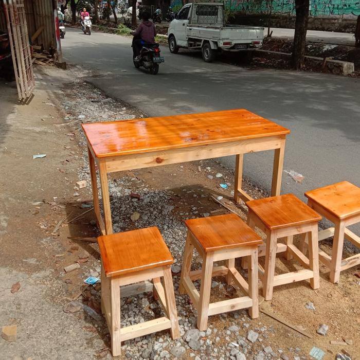 Gambar meja makan satu set dari UD BAROKAH ABADI 2 undefined Tokopedia