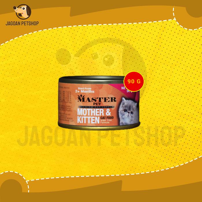 Gambar Makanan Kucing Kaleng Master Wet Cat Food Can - Kitten 90gr dari Jagoan Petshop undefined Tokopedia