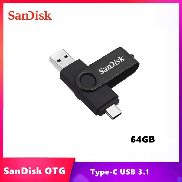 Gambar FLASHDISK TYPE C FLASH DRIVE ULTRA DUAL USB 3.1 Drive Go USB Type-C - 64GB dari Elektro Shop08 undefined Tokopedia