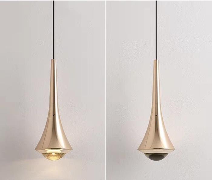 Gambar Modern UFO Projector Hanging Lamp Lampu Hias Gantung Minimalist - Kuning dari Luminaria Lighting Indonesia undefined Tokopedia