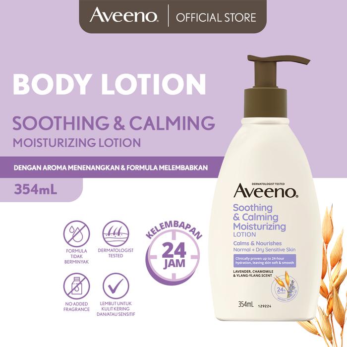 Gambar Aveeno Soothing & Calming Moisturizing Lotion 354 Ml dari Aveeno Official Store undefined Tokopedia