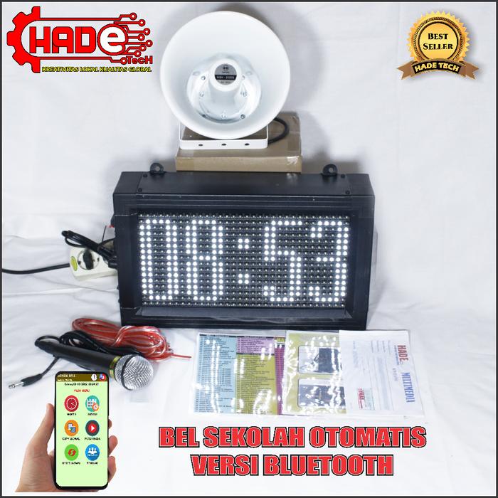 Gambar BEL SEKOLAH/PABRIK JAM DIGITAL 1 SPEAKER - Putih dari Cv.Hadetech Berkah undefined Tokopedia