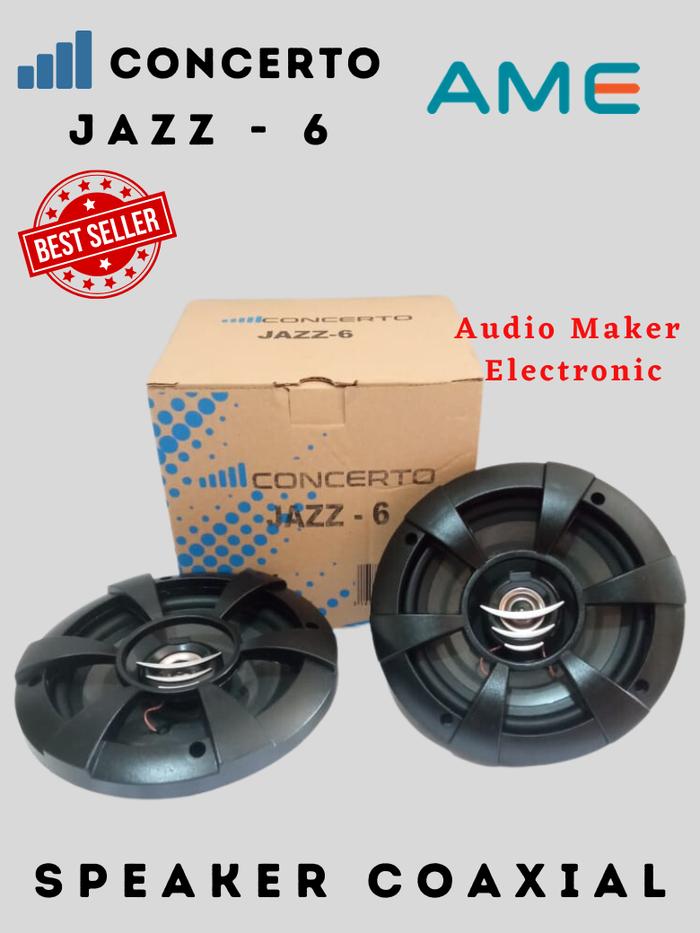Gambar Speaker Mobil Coaxial BAPJ 6" Ultra Drive , JEC , AUDIOBANK, THUMP - jazz6 dari Audio Solution undefined Tokopedia