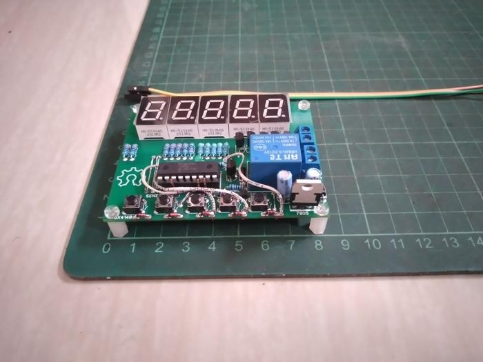 Gambar Modul Switch ON-OFF Counter Winding/Tachometer Microcontroller - Polos dari MotorSecond undefined Tokopedia