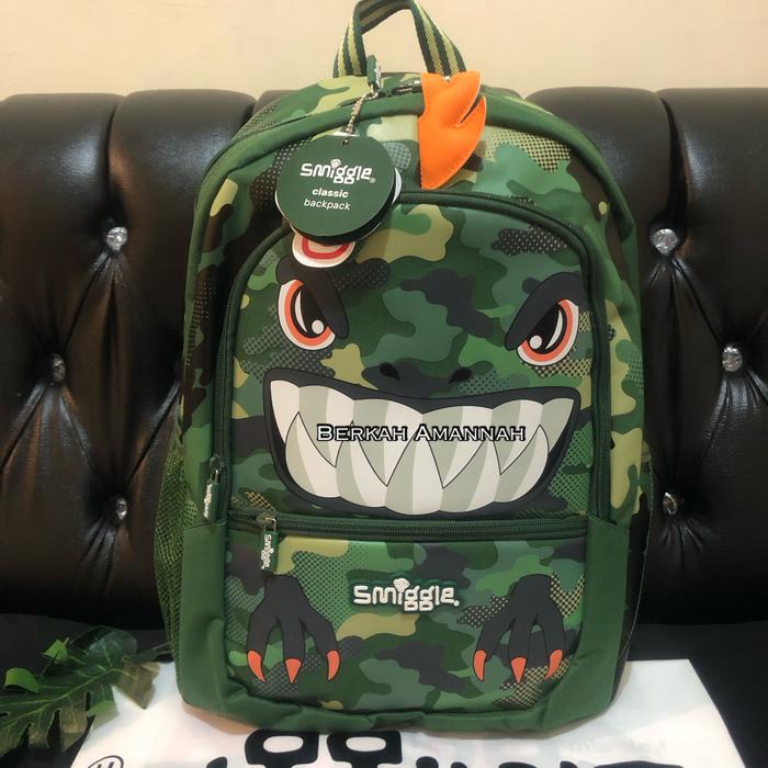 Jual smiggle Best Budz Classic Backpack/tas smiggle ori Dino