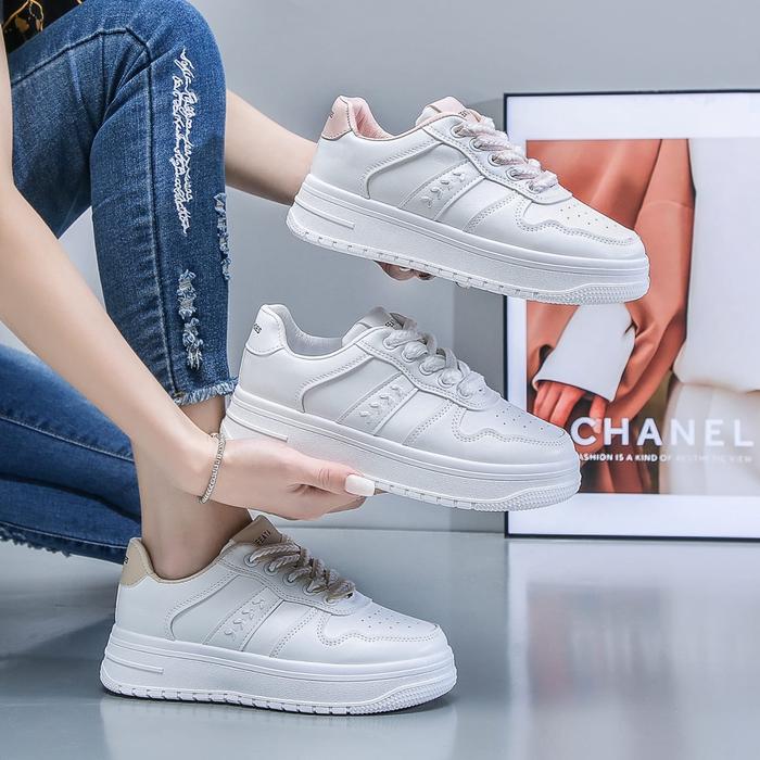 Jual Sepatu Wanita Sneakers Wanita Import Cewek Sport Shoes Kasual