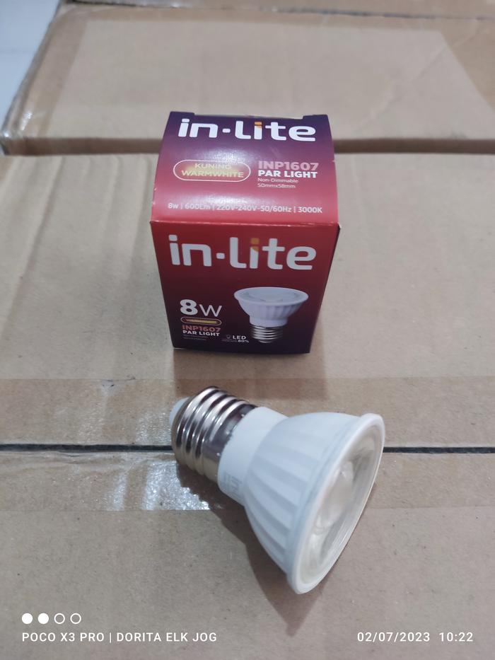 Jual Lampu Halogen Spotlight Lampu Sorot Inlite INP 1607 In-Lite 5w 8w ...