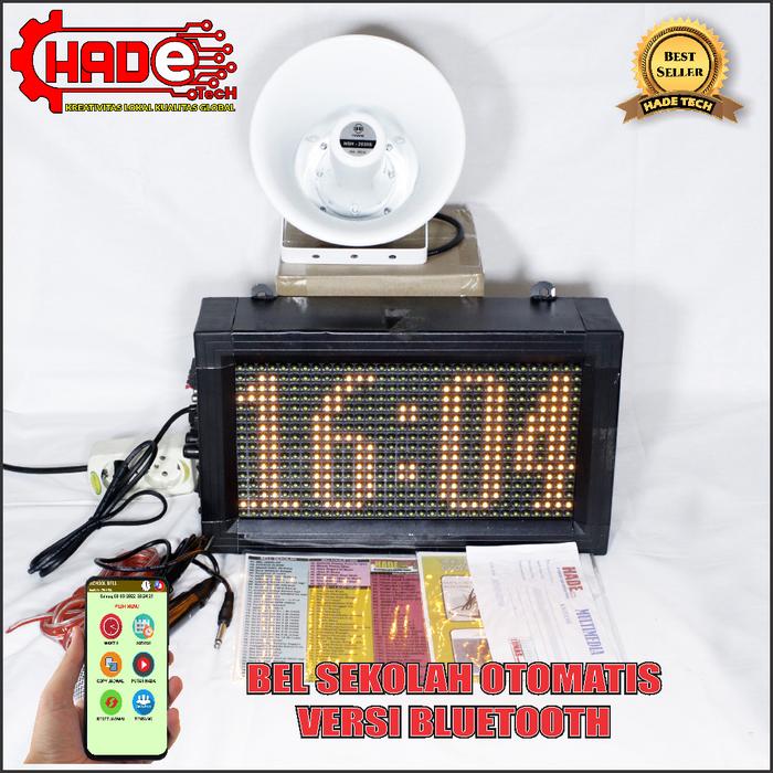 Gambar BEL SEKOLAH/PABRIK JAM DIGITAL 1 SPEAKER - Kuning dari Cv.Hadetech Berkah undefined Tokopedia
