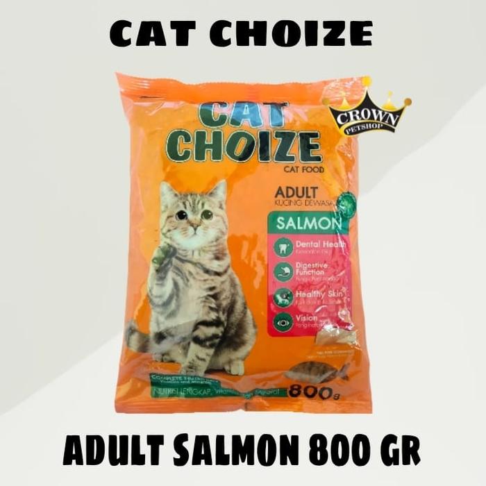 Gambar CAT CHOIZE Adult 800gr Cat Choize Kitten 1kg Tuna & Salmon - (A)Salmon 800gr dari CROWN PETSHOP 25 undefined Tokopedia