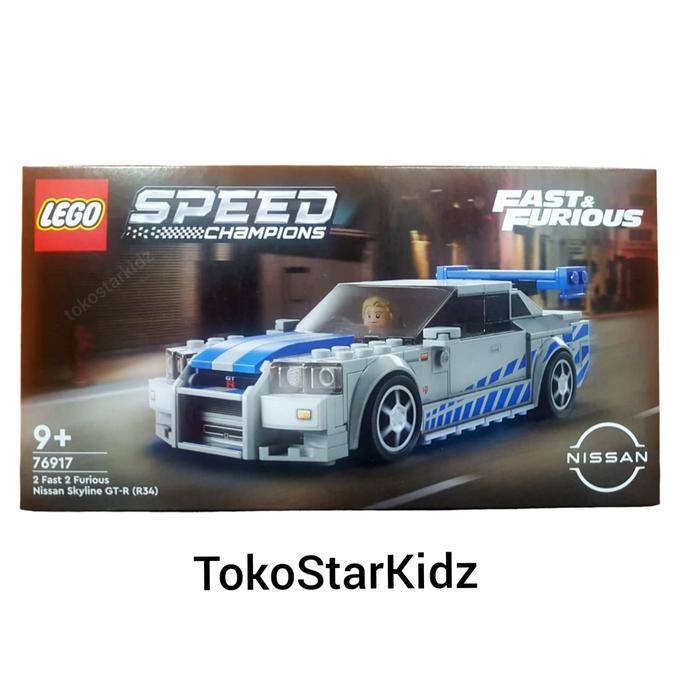 Gambar Lego Speed Champion Nissan Skyline GT-R (R34) OR19INAL dari Toko Starkidz undefined Tokopedia