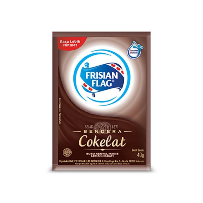 Gambar FRISIAN FLAG Kental Manis Cokelat 6 x 40 g - Cokelat dari Hasil Lampung undefined Tokopedia