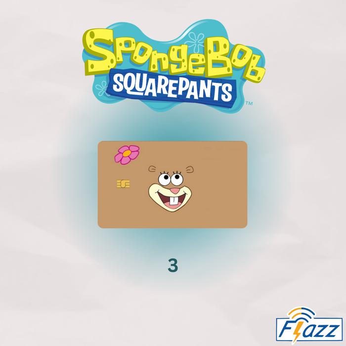 Gambar Kartu Flazz BCA Gen 2 Spongebob - 3 dari domikadots undefined Tokopedia